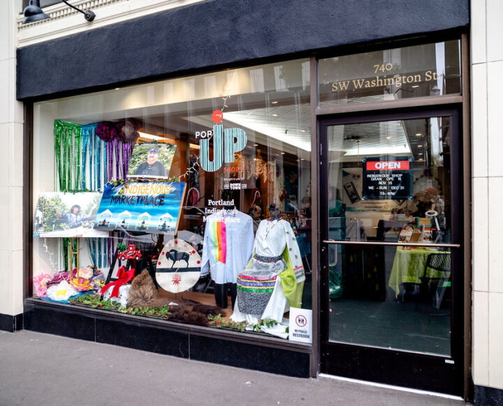 PDX Pop-up Shop storefront