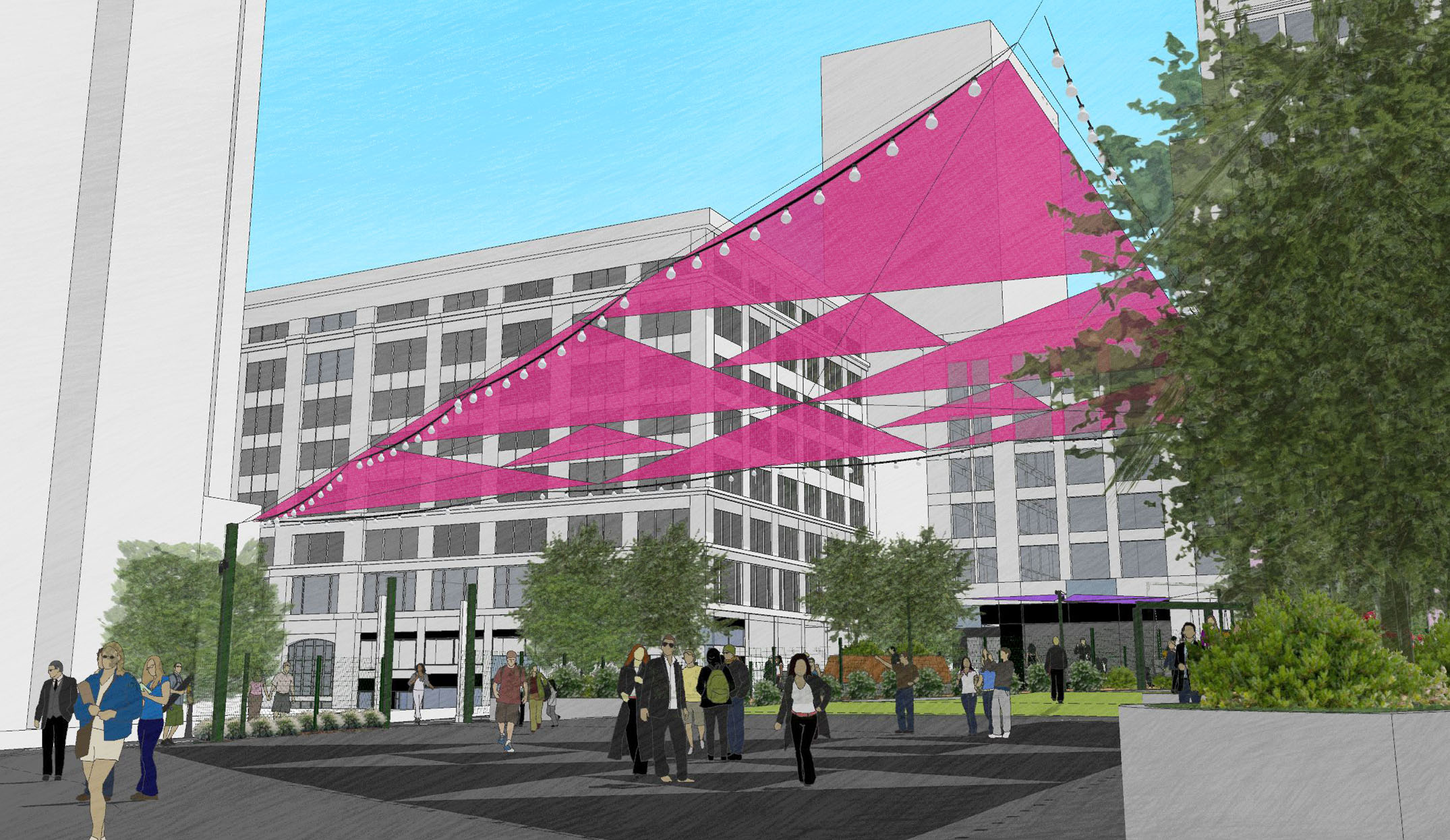 Rendering of Darcelle XV Plaza
