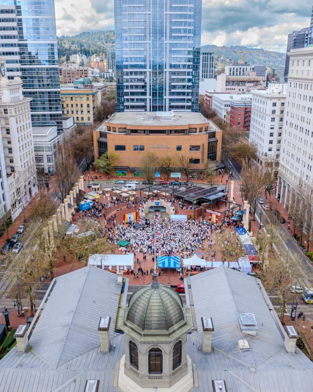 Yesterday’s Holi Festival was an absolute blast! Thank you so much to everyone who came downtown to celebrate the beginning of spring, the joy of friendship, and equality for all. If you missed it, we’re doing it all again today! Join us at @thesquarepdx for another day of music, dance, vibrant colors, food and drink and so much more. Follow @jaiho.portland for all the details! #DowntownPDX 

📷: @datguy_eddy 

#PDX #PDXNOW #TravelPortland #TravelOregon #PortlandOregon #HereForPortland
